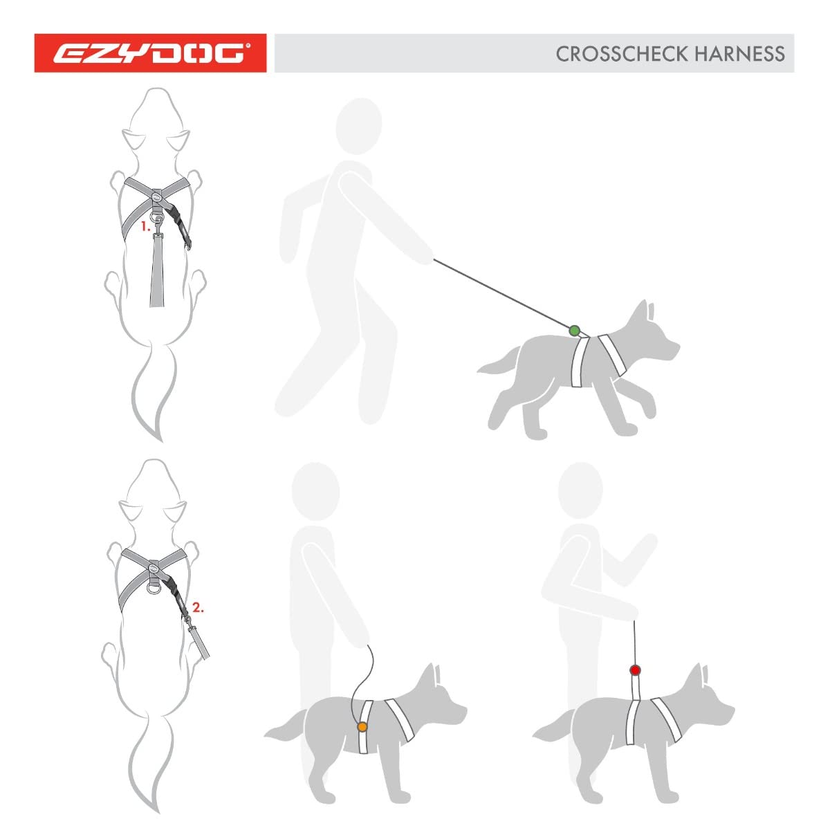Ajuste sencillo gracias a correas regulables del Crosscheck.