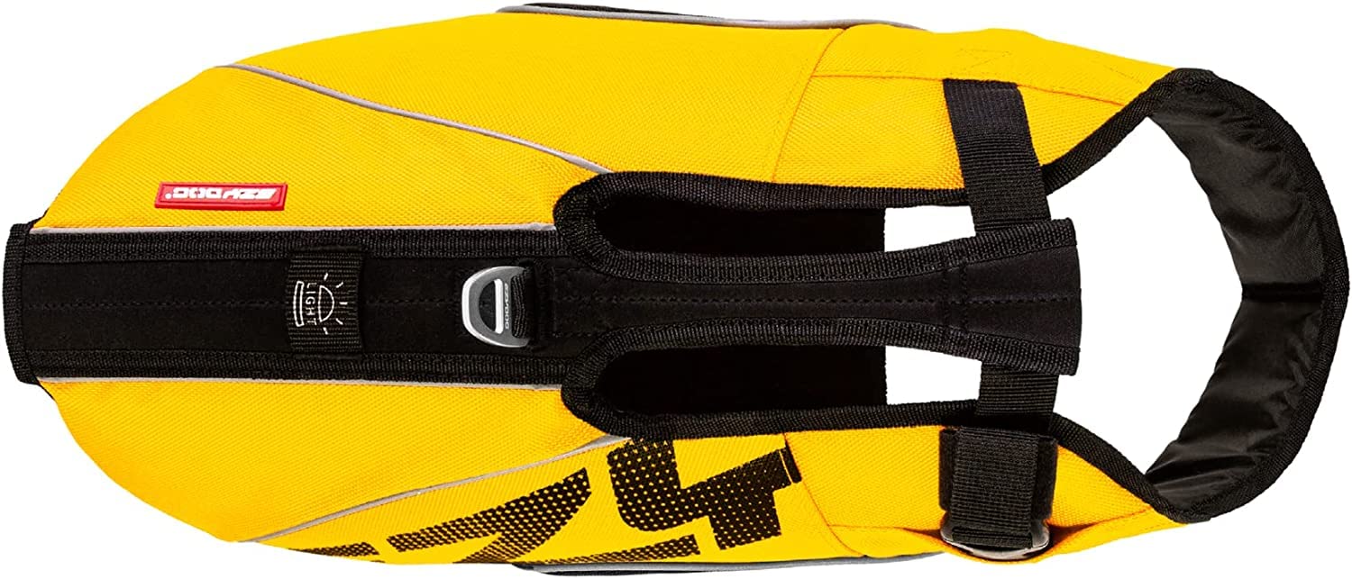 EzyDog DFD X2 anilla de enganche permite accesorios de seguridad.
