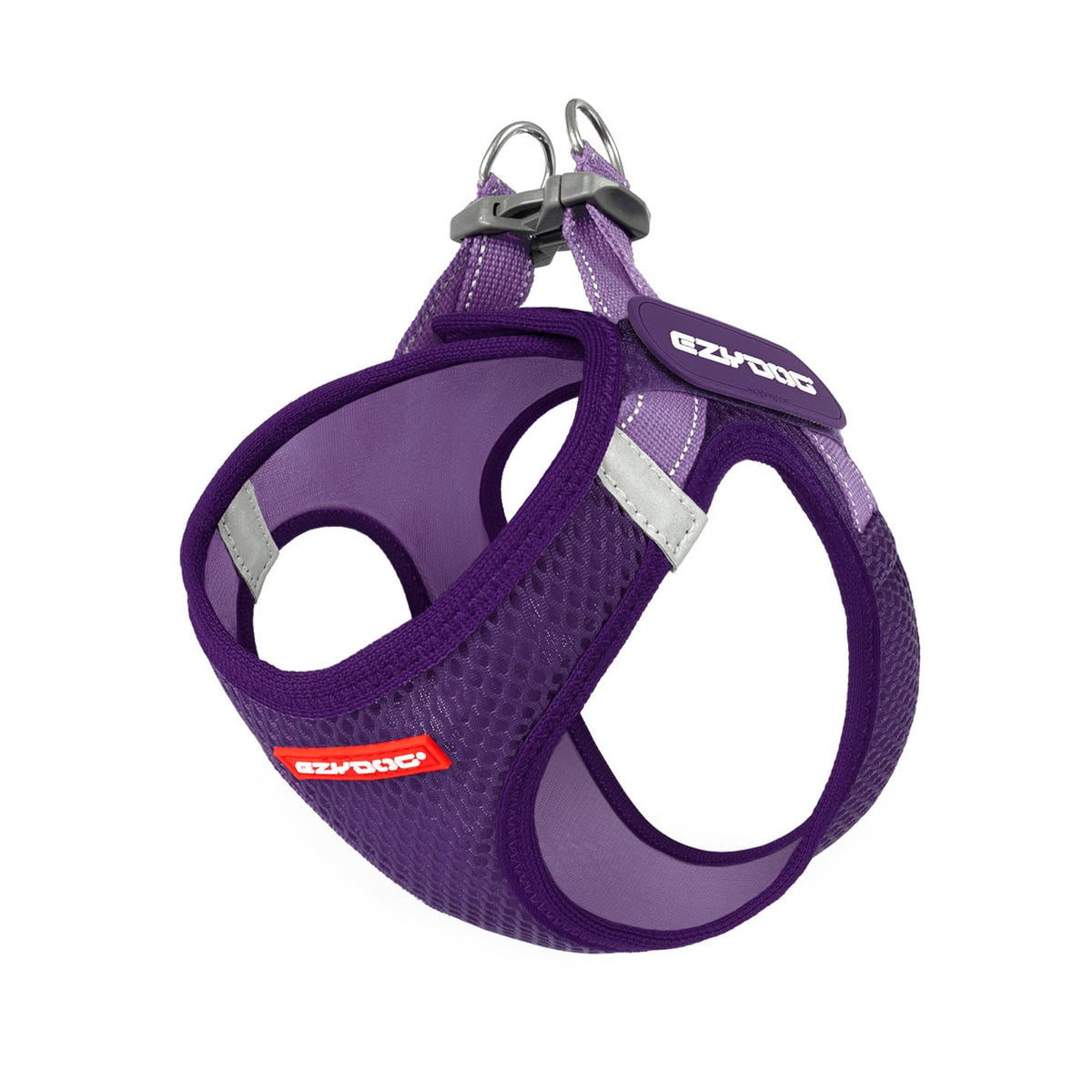 Arnés EzyDog FormFit para perro pequeño, malla aire 3D, comodidad en paseos