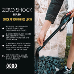 Tecnología Zero Shock amortigua tirones para mayor comodidad durante caminatas