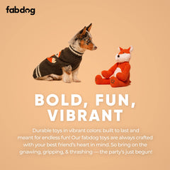 fabdog Floppies Pulpo Grande, diseño colorido para atracción visual durante el juego.