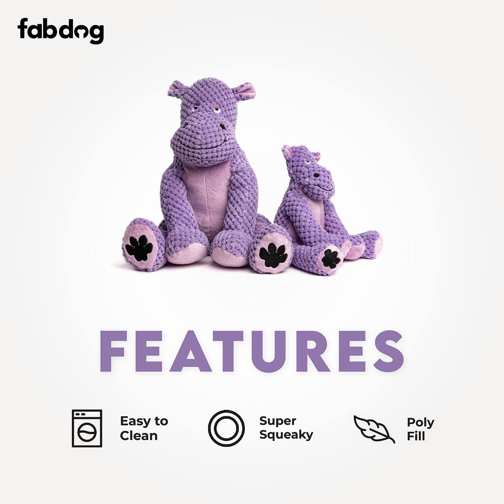 fabdog Floppies zorro peluche, diseño colorido para jugar y abrazar