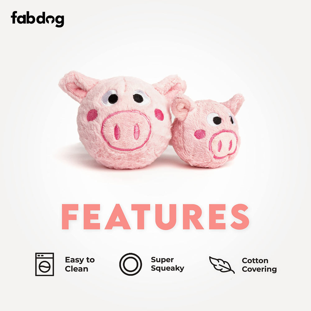 fabdog Pig Faball, diseño de animales para estimulación visual y ejercicio