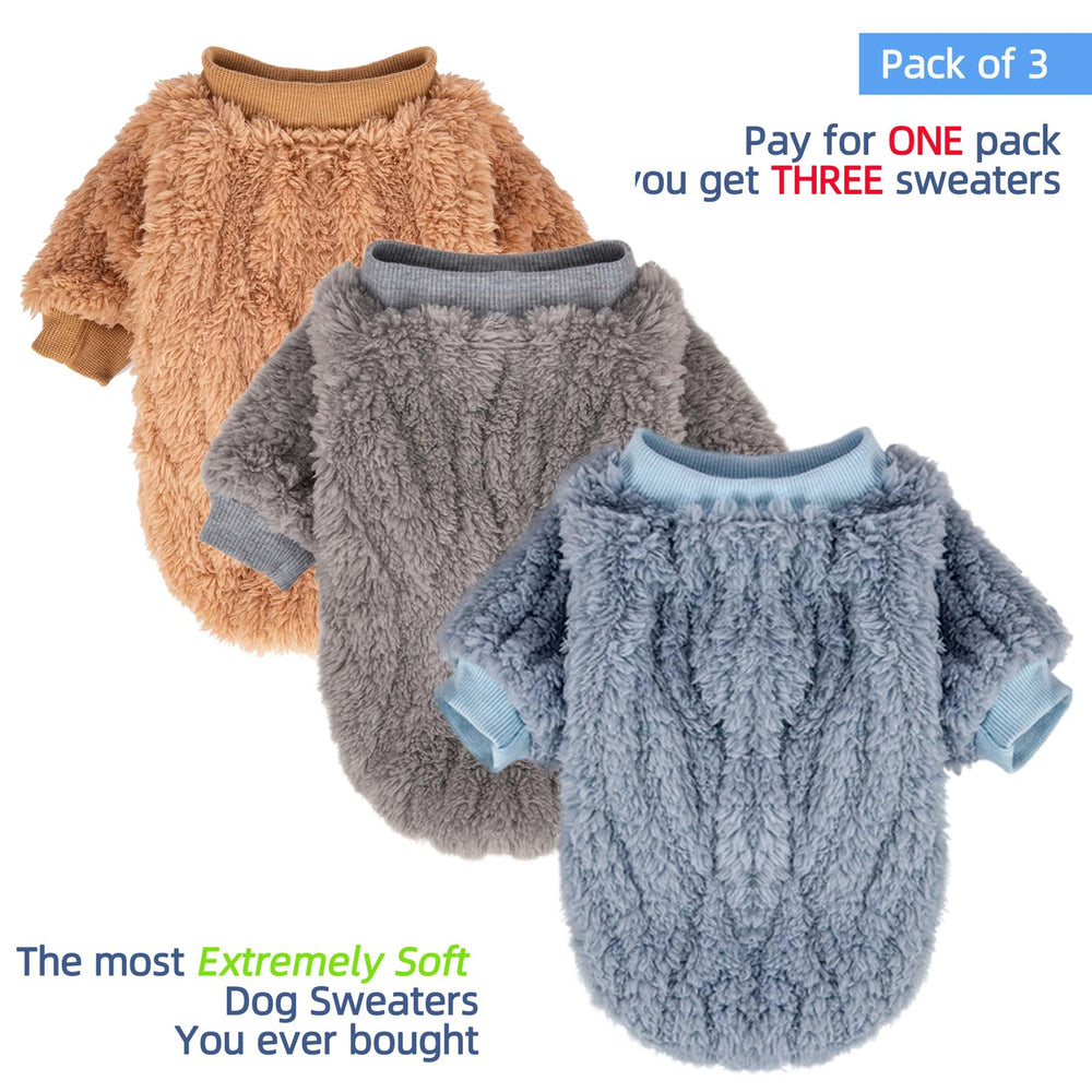 Sudadera FABRICASTLE para perro gris, cómoda y lavable a máquina.