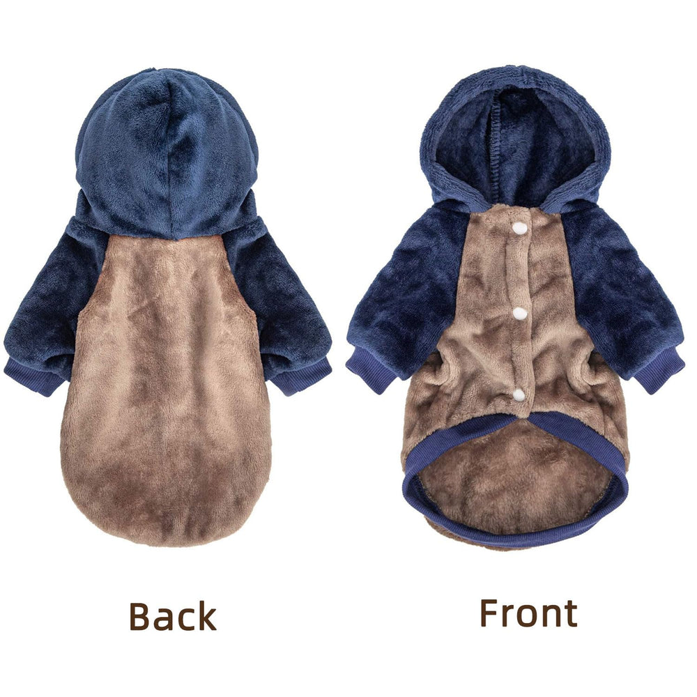 FabriCastle sudadera para perro pequeño, dorso con textura suave para mayor comodidad