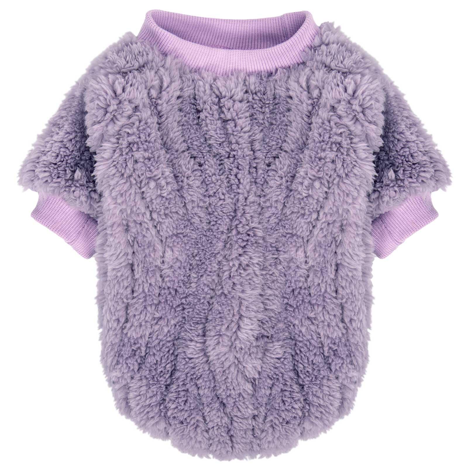 FABRICASTLE suéter para perro pequeño en casa, cómodo y fácil de lavar.