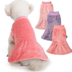 FabriCastle suéter rosa para perro XS, abrigo suave y cómodo.