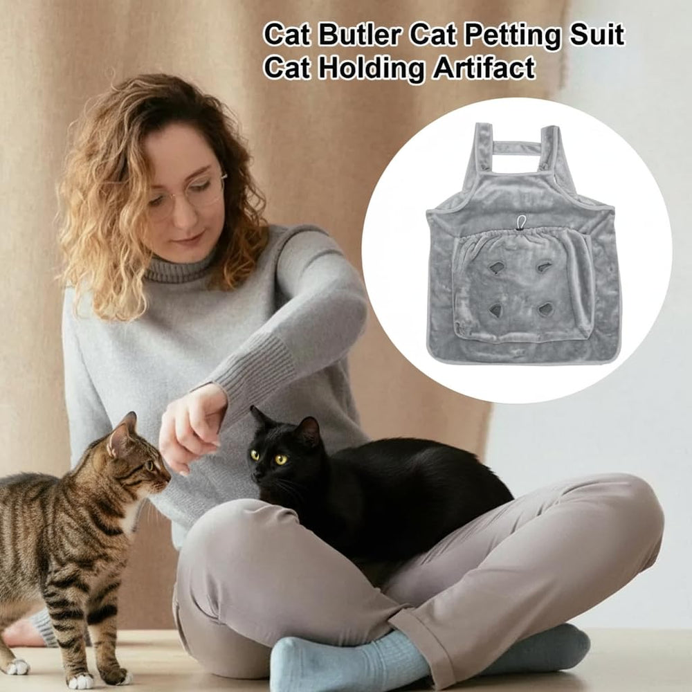 Delantal Facailaifu para Gato uso doméstico para paseos y tareas.