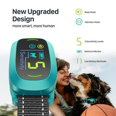 FAFAFROG collar ajuste de sensibilidad de 5 niveles para perros de diferentes tamaños