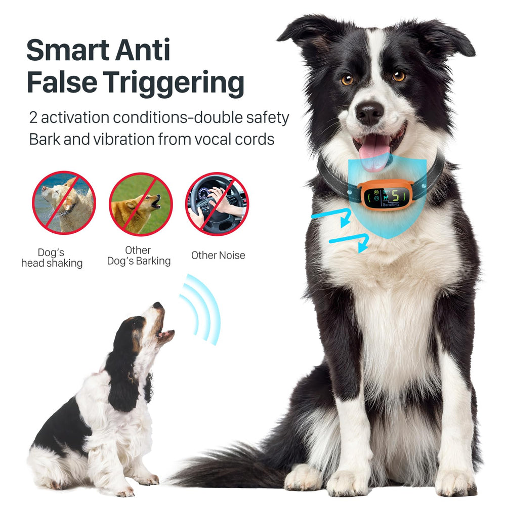 FAFAFROG collar anti-ladridos IP67 resistente al agua para exteriores.