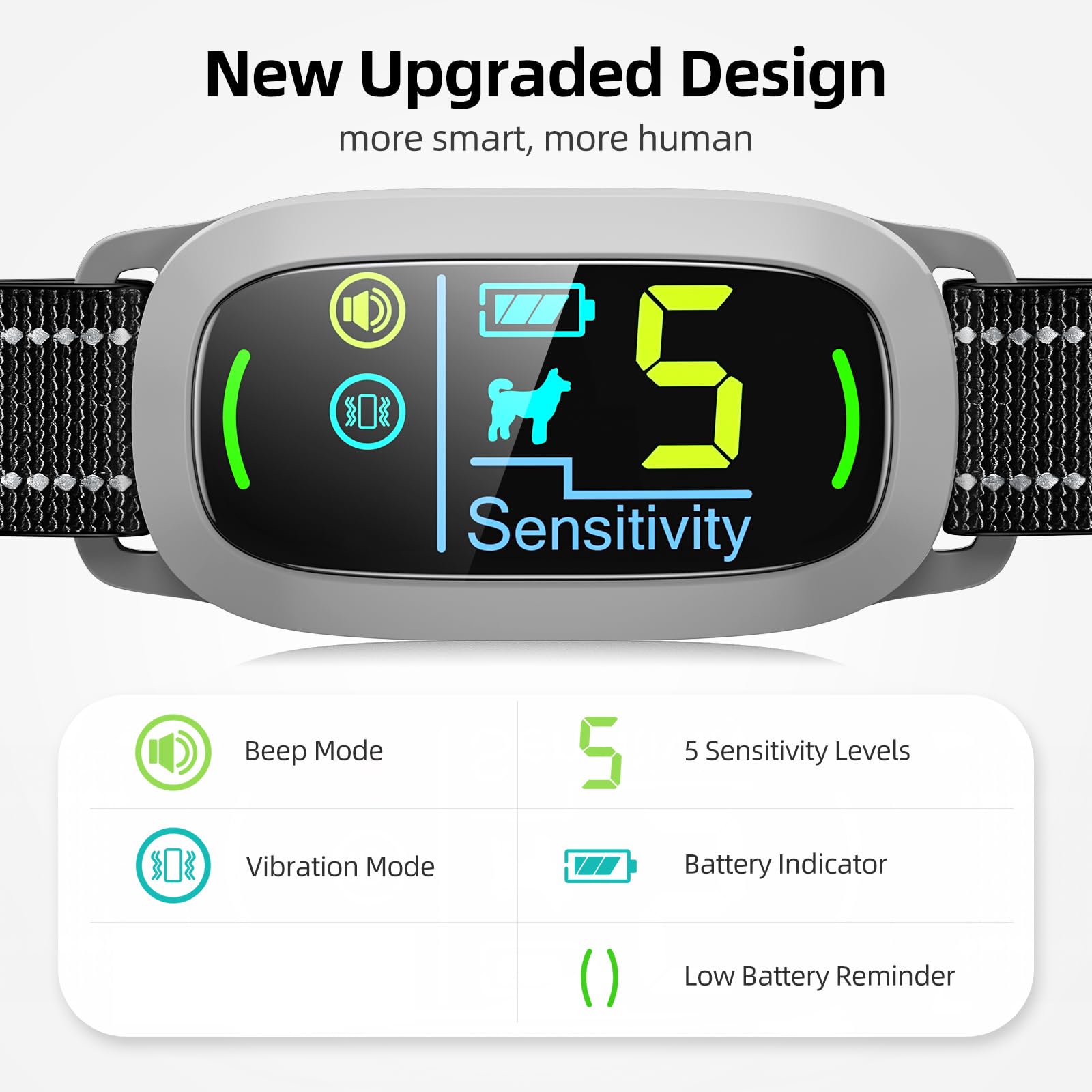 FAFAFROG con batería recargable para uso prolongado sin cables.
