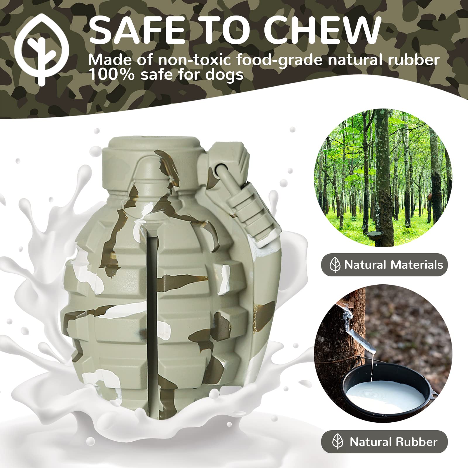 Material de caucho seguro para perros y personas, juego seguro Fairsh