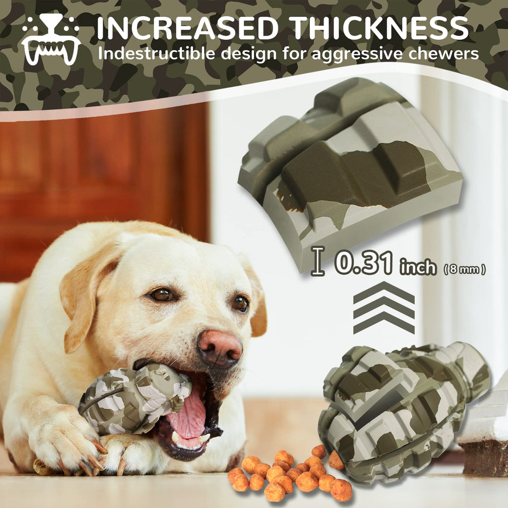 Juguete masticar agresivo Fairsh para perros grandes, diseño duradero