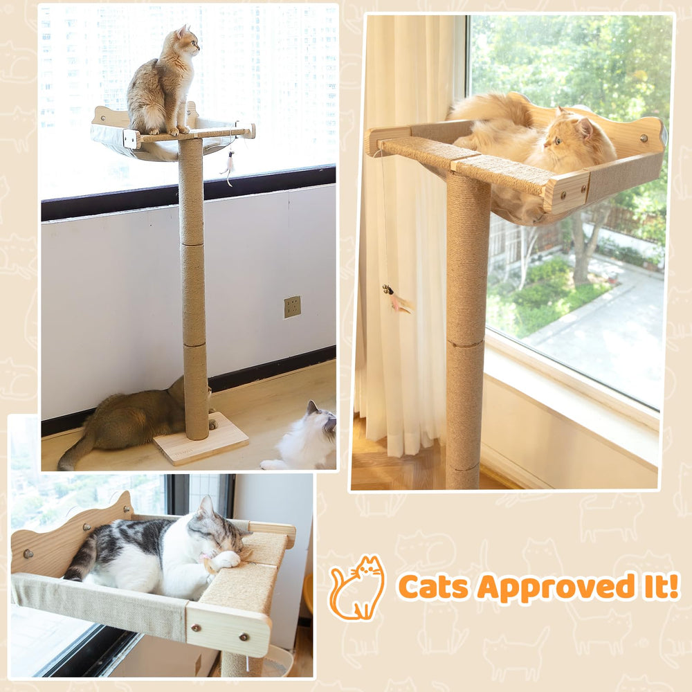 Famifit Diseño modular facilita reconfigurar para gatos y entorno.