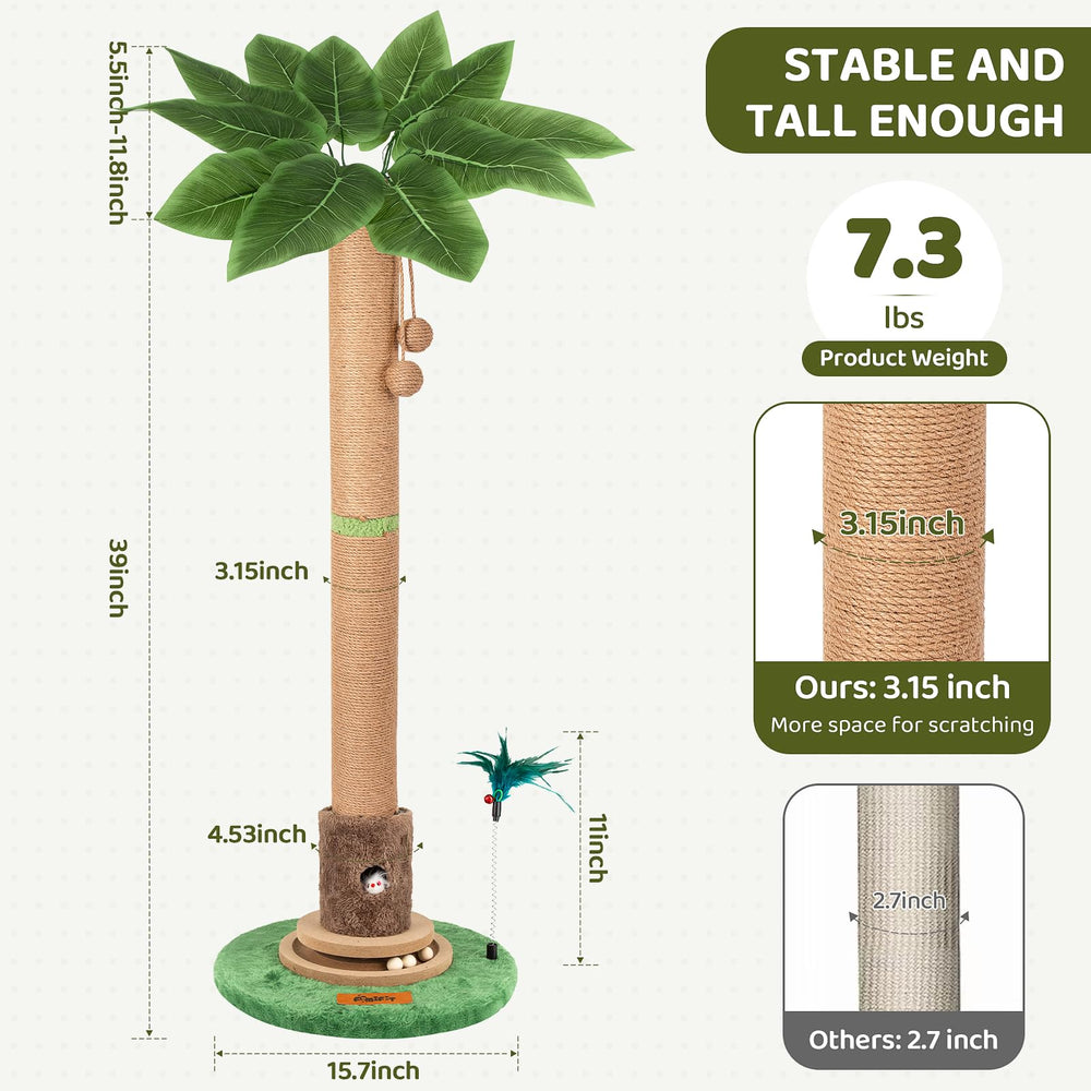 Famifit poste para interiores apto para gatos adultos y gatitos.