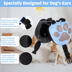 Aislamiento de sonido de alta densidad para perros.