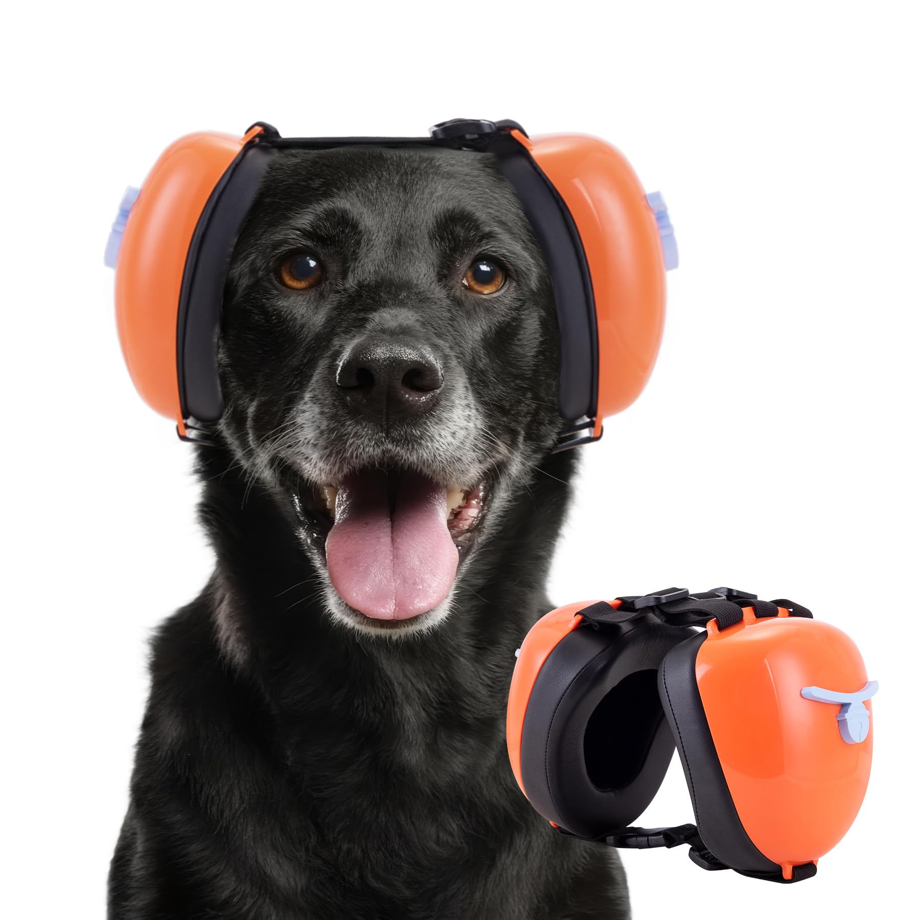 Famikako auriculares-ruido para perro protegen contra ruidos fuertes.