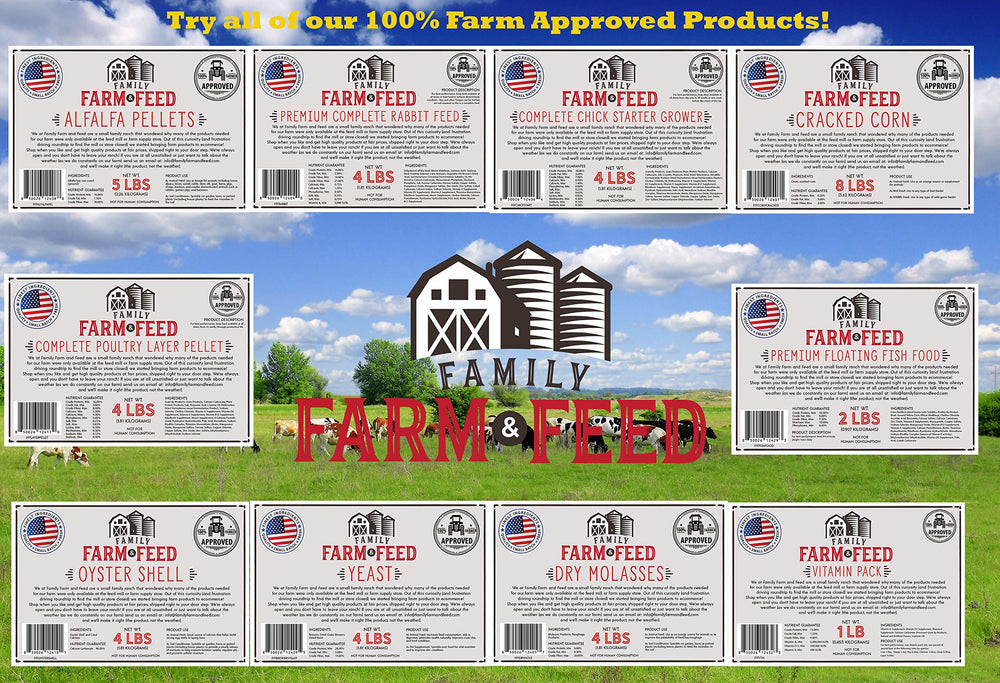 Aplicación de melaza seca en plantas de interior con Family Farm and Feed
