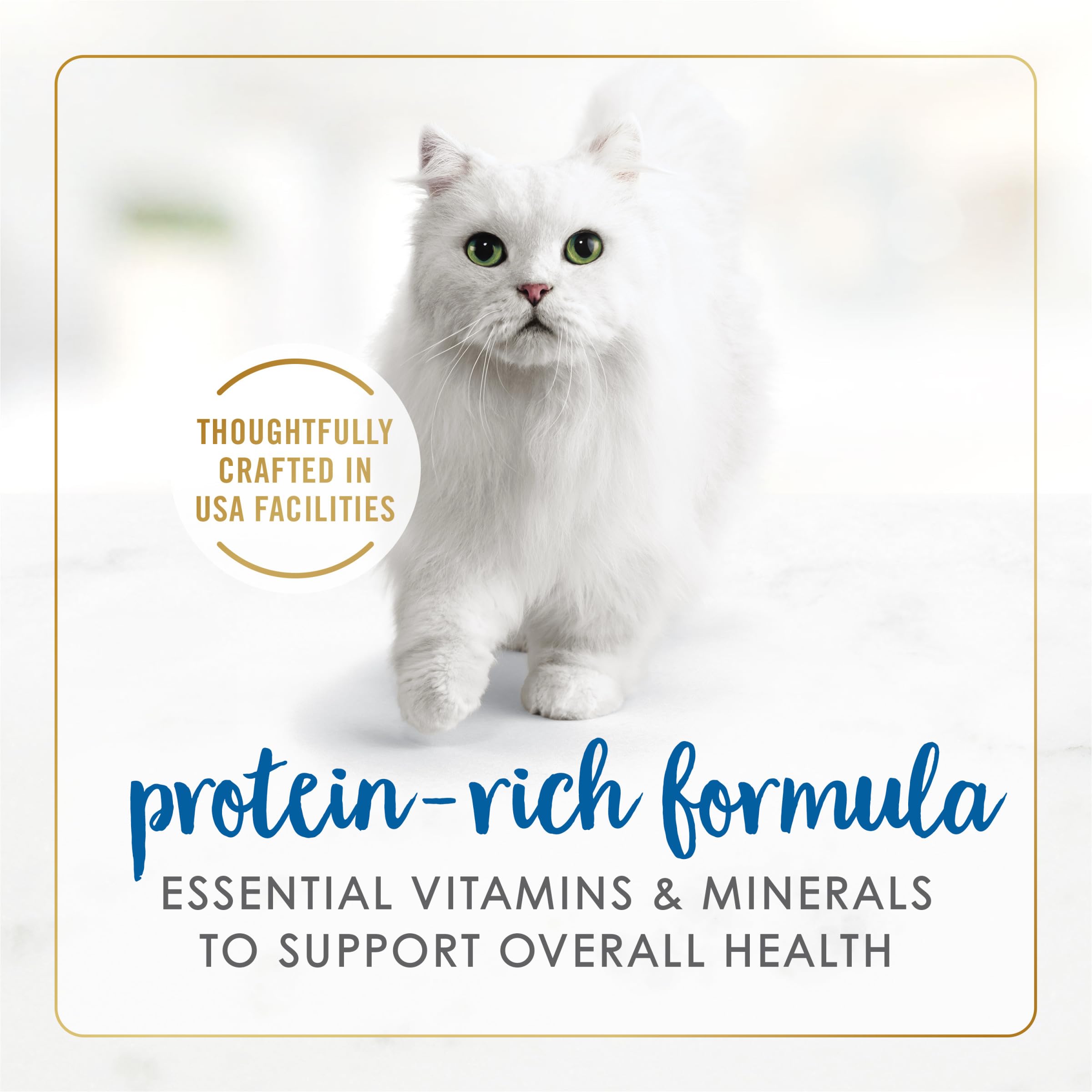 Fancy Feast Delights nutrición completa para gatitos y adultos, opción conveniente.