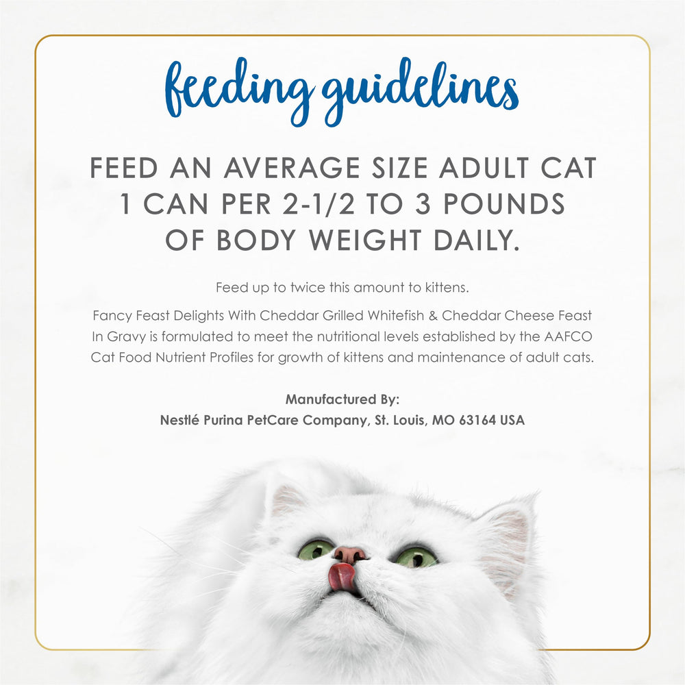Fancy Feast Delights paquete de 24 latas, opción práctica para dueños.