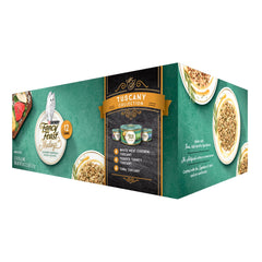 Fancy Feast Elegante Mezcla Toscana en lata 2, sabor sabroso para gatos adultos.