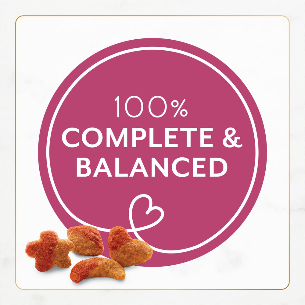 Fancy Feast etiqueta nutricional con vitaminas y minerales.