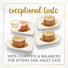 Fancy Feast Gravy Lovers pollo-pate: paté cremoso con sabor a pollo.