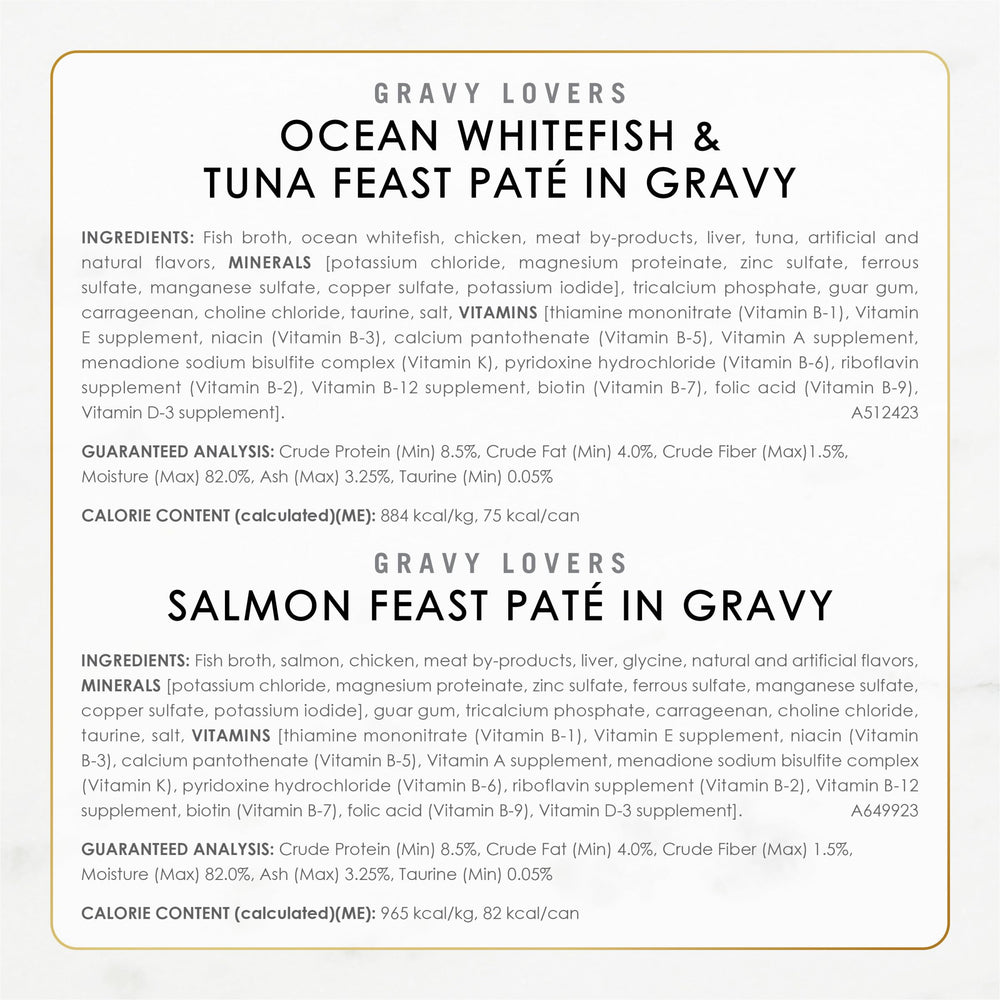 Fancy Feast Gravy Lovers salsa-deliciosa-pate: aroma intenso y salsa.