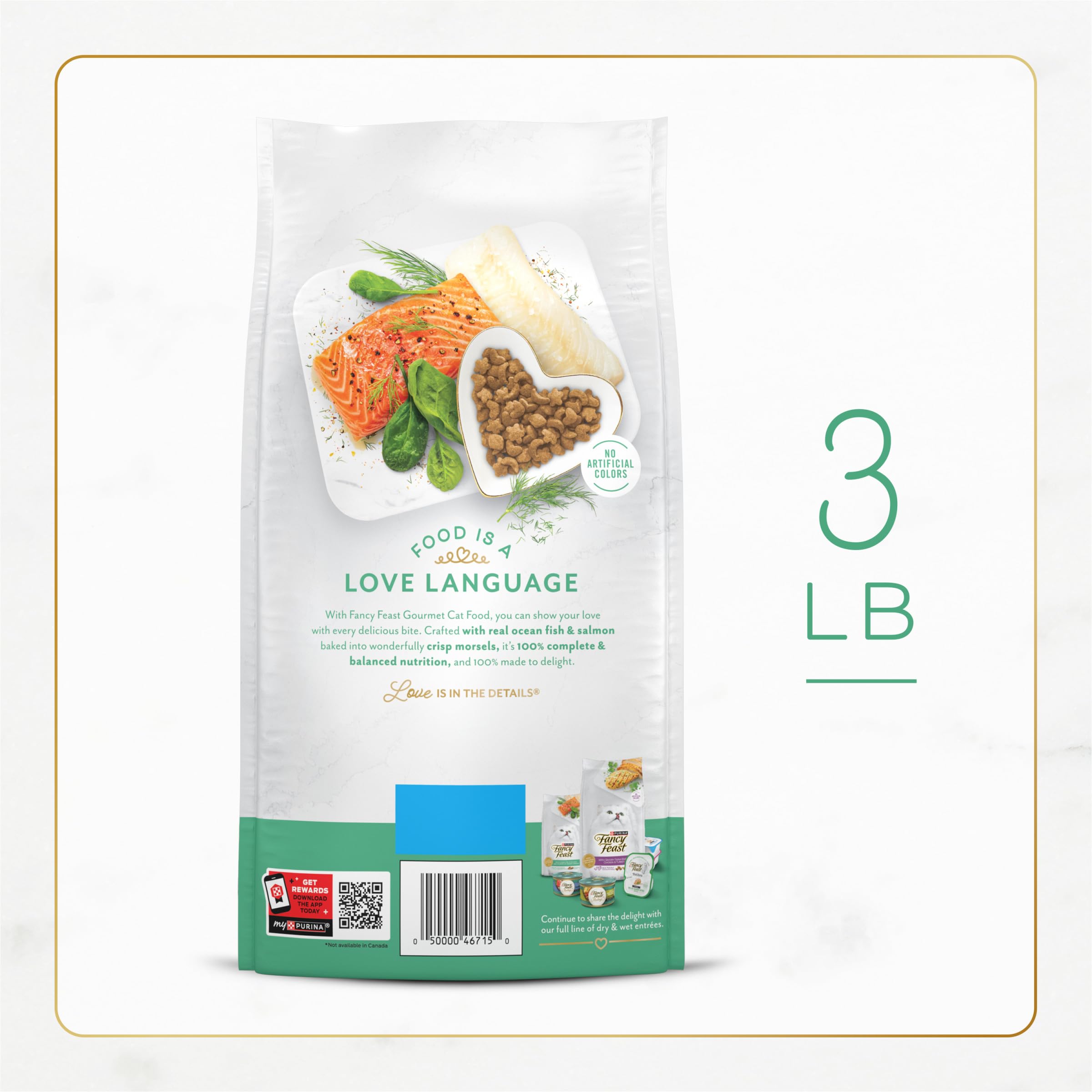 Ingredientes marinos de alta calidad en Fancy Feast