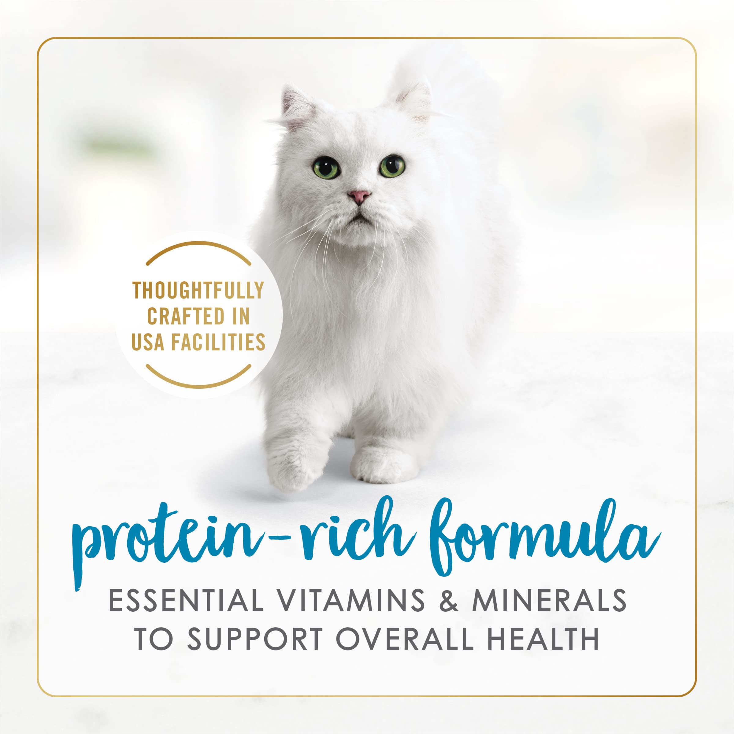 Lata Fancy Feast de 3 onzas, lista para servir y fácil de usar.