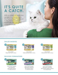 Fancy Feast lata grillado atun, textura jugosa para una comida especial