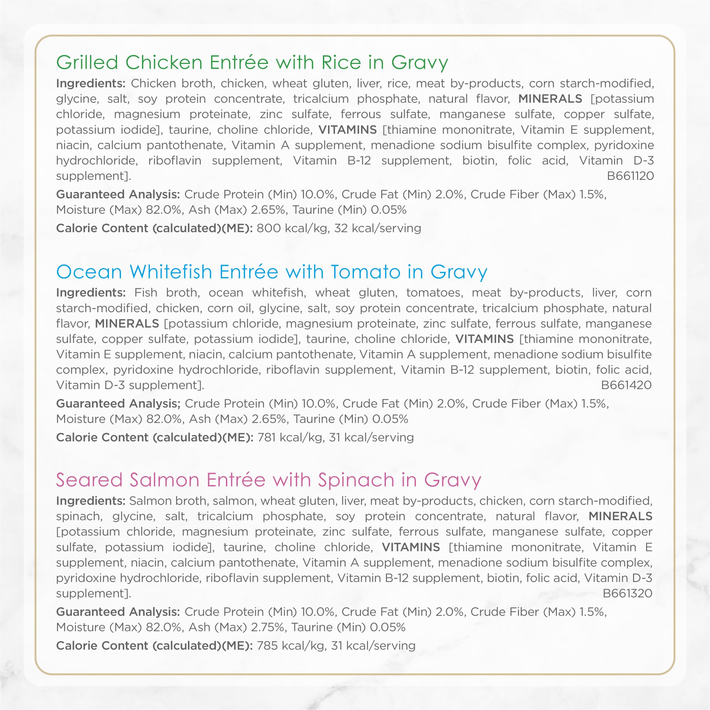 Fancy Feast opciones Petites, porciones suaves para gatos adultos