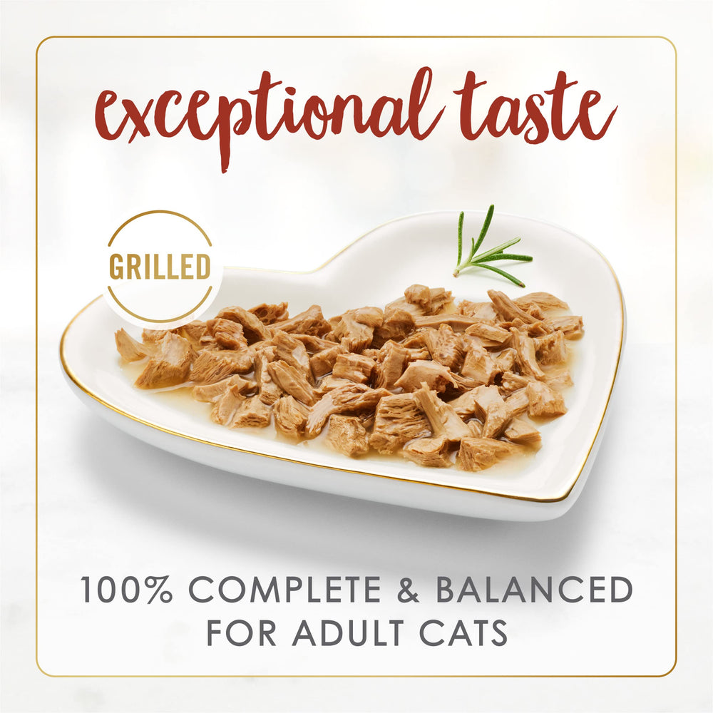 Fancy Feast trozos tiernos ternera hígado en salsa, ideal para cada comida.