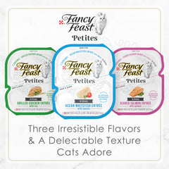 Fancy Feast variedad de porciones suaves para gatos adultos
