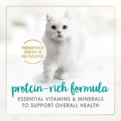 Purina Fancy Feast Seafood Feast, textura-pate-suave, experiencia de alimento agradable para cada comida.