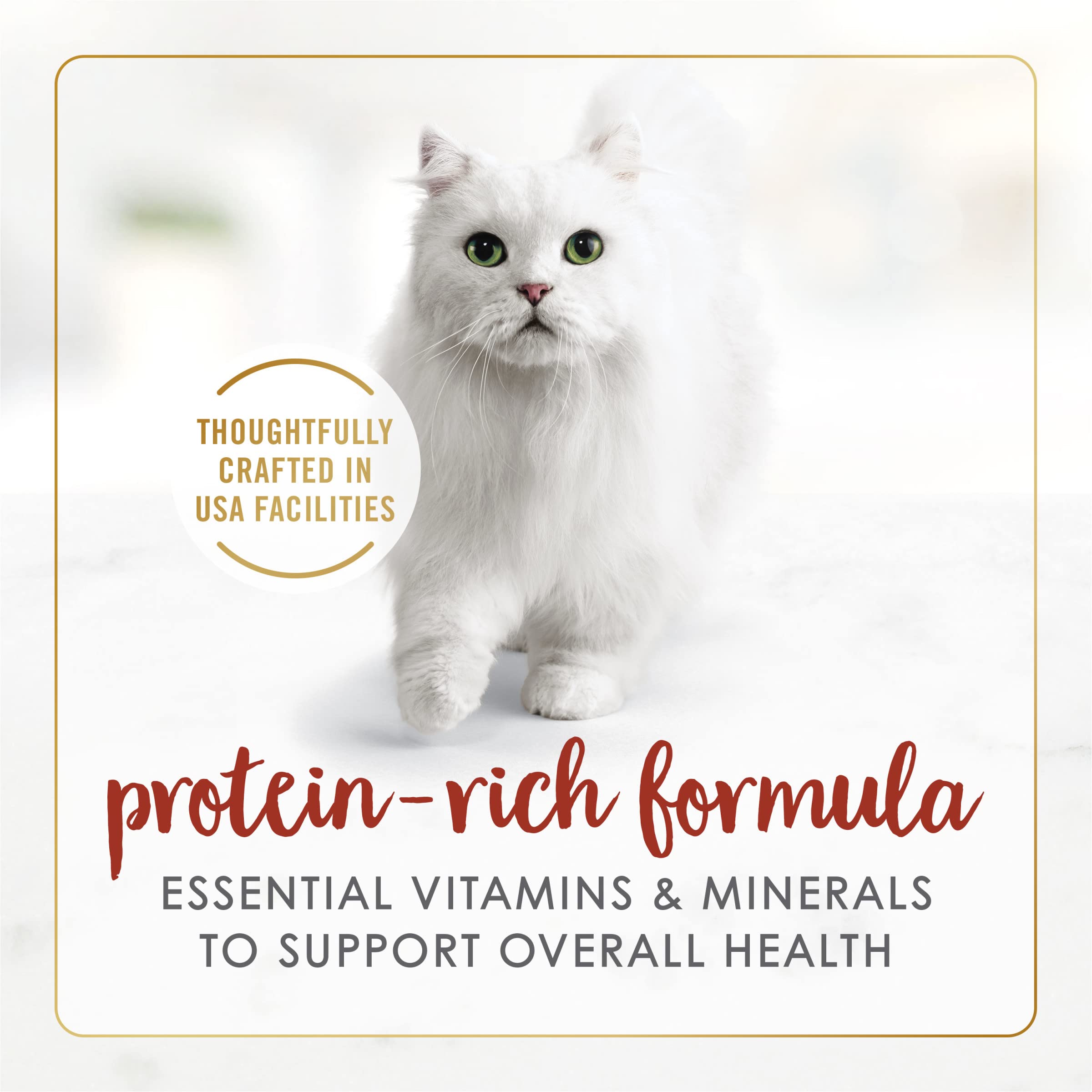 Fancy Feast textura tierna ternera hígado en salsa, para gatos adultos.