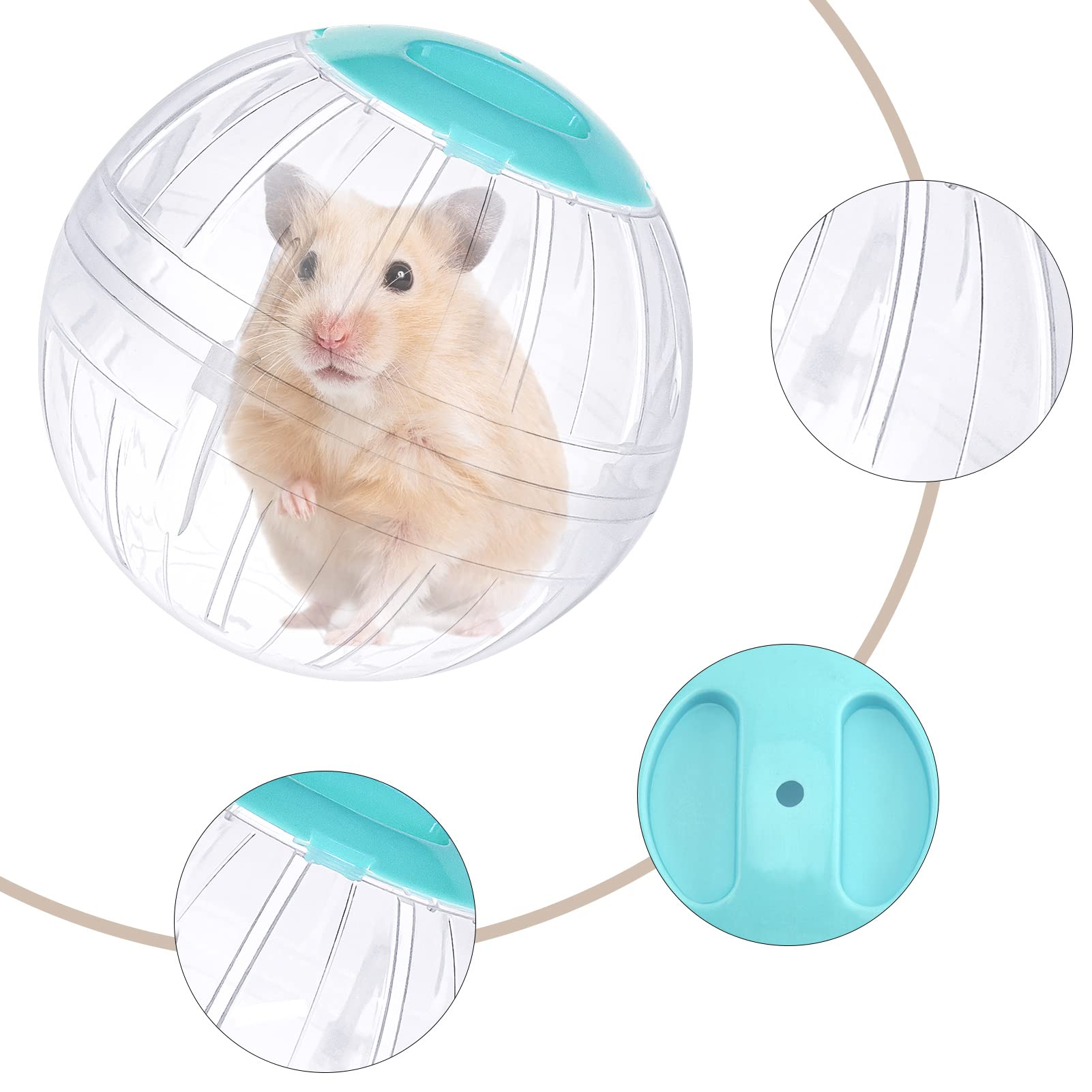 FANKUTOYS Observa cada movimiento dentro de la esfera transparente.