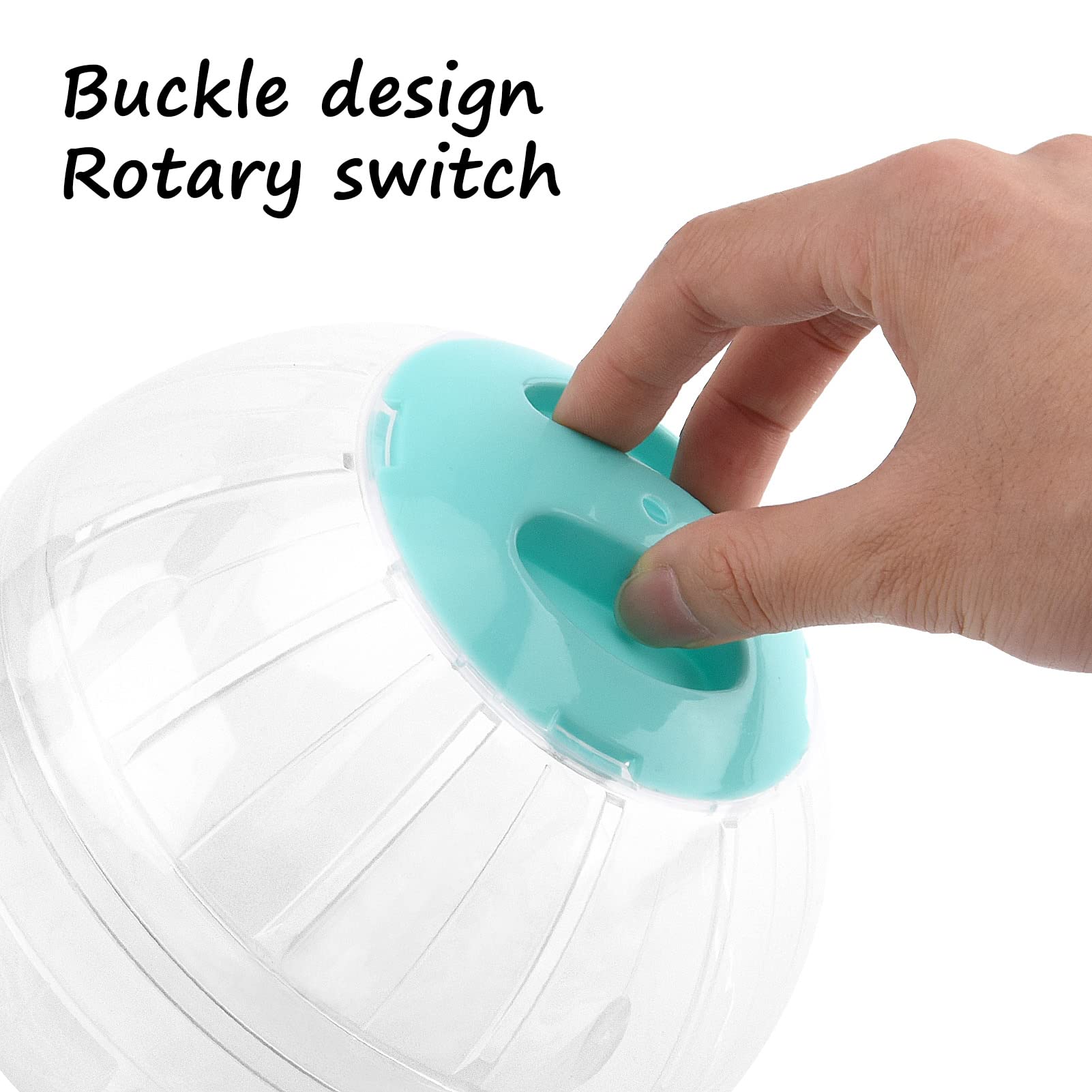 FANKUTOYS Instalación rápida con cierre seguro de la pelota para hámster.
