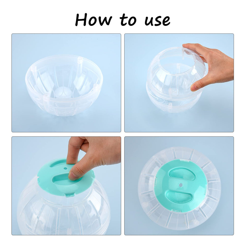 FANKUTOYS Pelota de ejercicio ventilada para hámster con buena circulación.