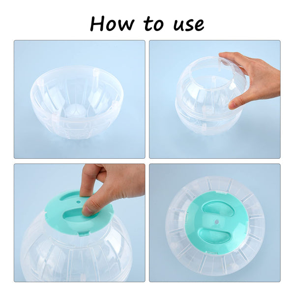 FANKUTOYS Pelota de ejercicio ventilada para hámster con buena circulación.