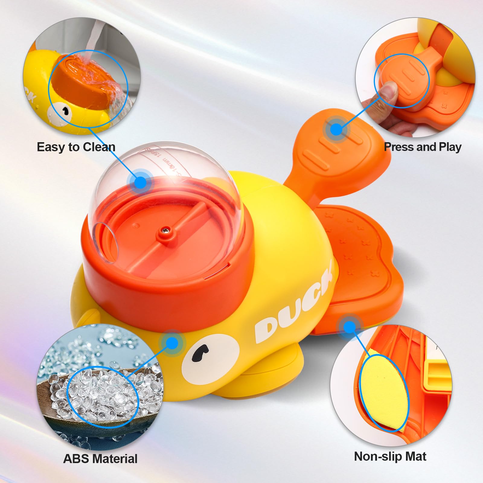 Fanosy material ABS no toxico para juguete de pato