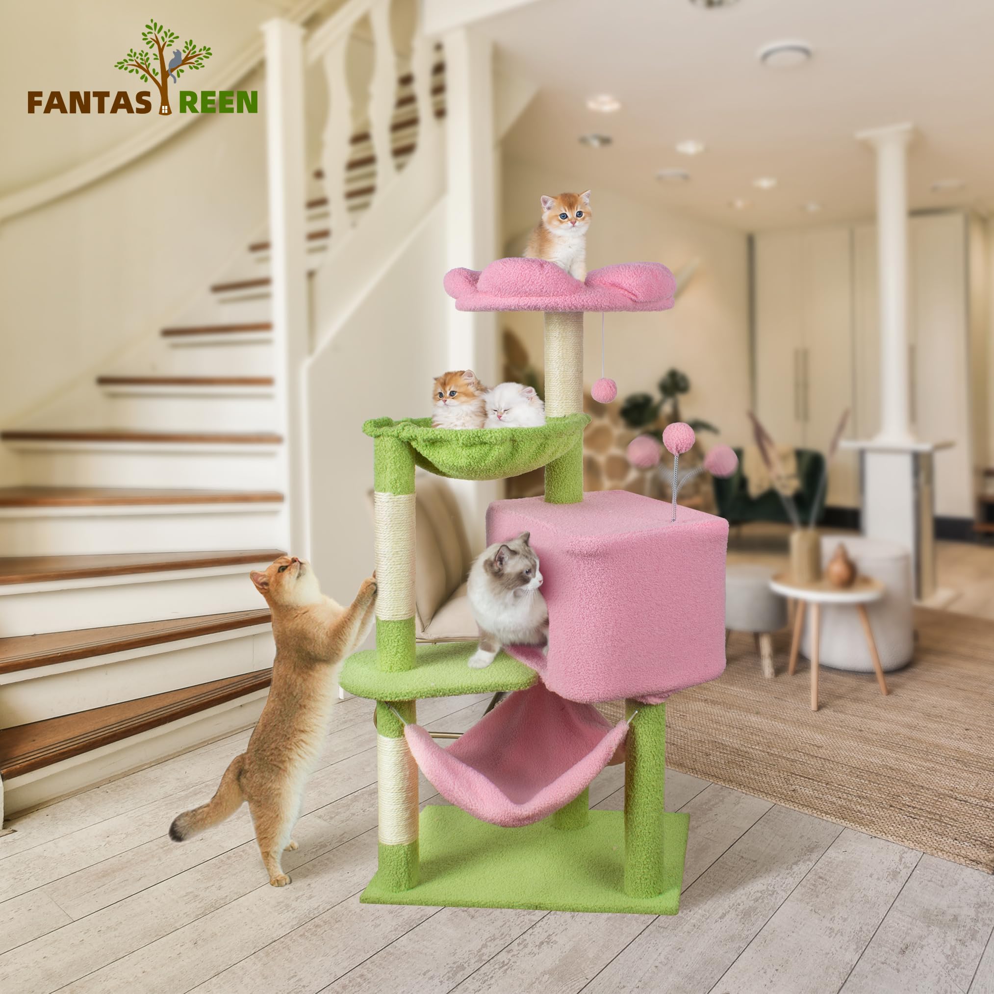 Fantasreen base-tablero partículas rosa, estabilidad mejorada para trepar.