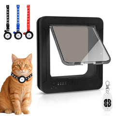 Fantspati puerta-gato interna-exterior: entrada segura para tus felinos.