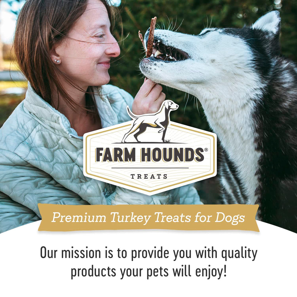 Farm Hounds Tiras de Pavo, perfecto para entrenamiento diario.