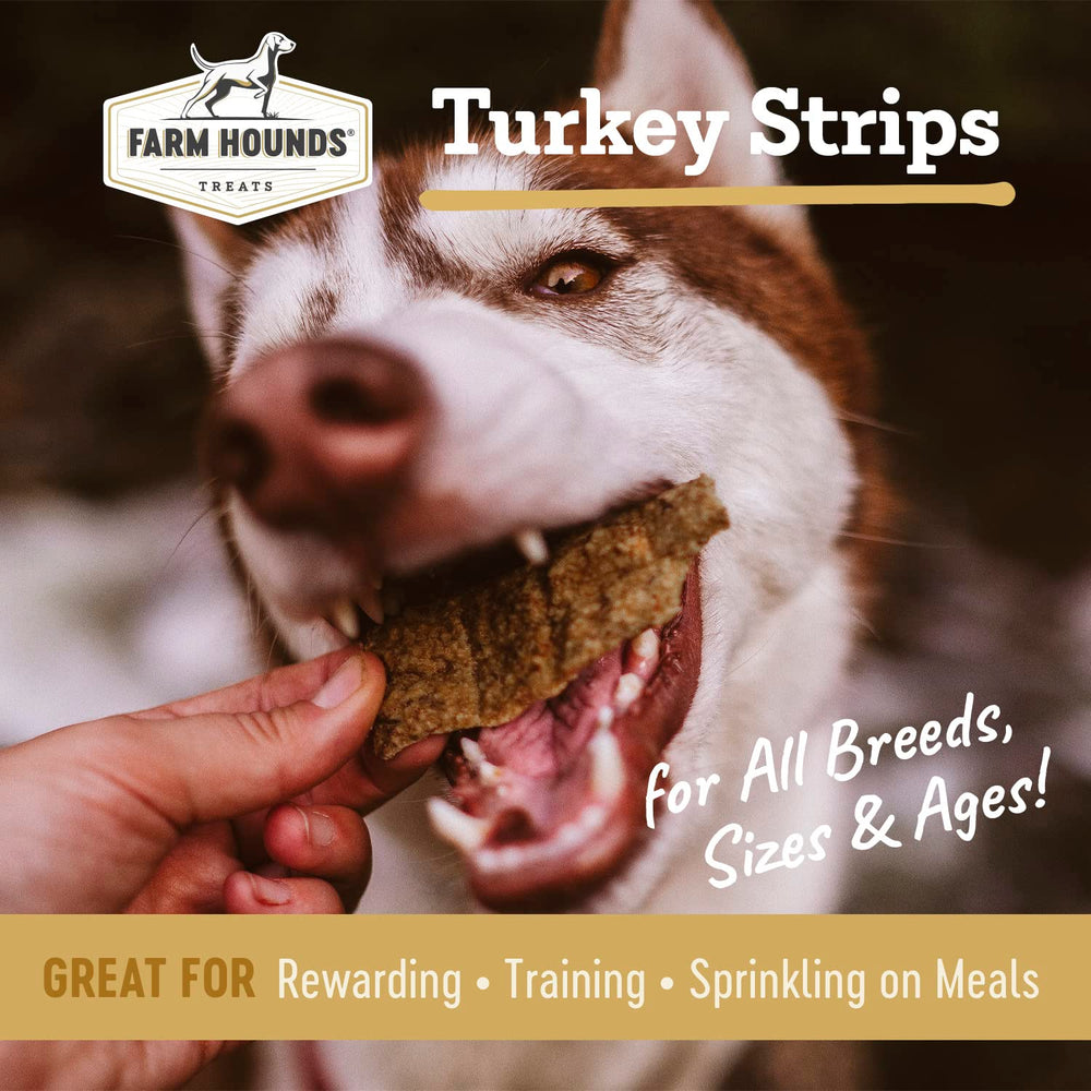 Farm Hounds Tiras de Pavo para entrenamiento y recompensas.