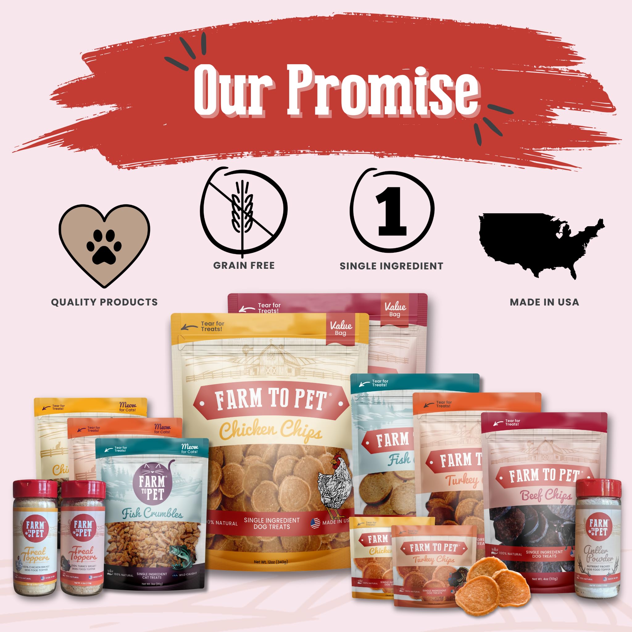 Farm To Pet snack para entrenamiento, refuerzo positivo durante paseos.