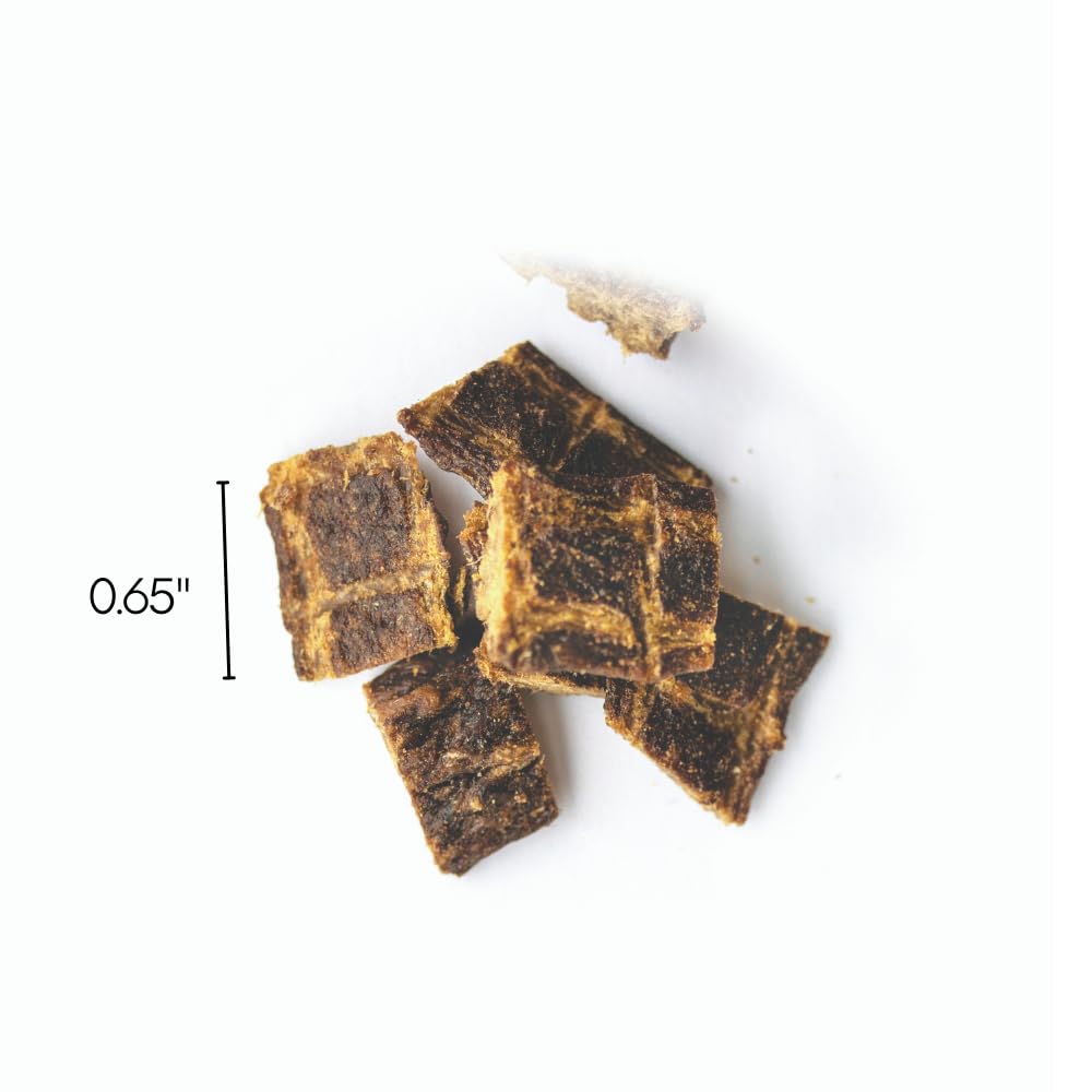 Farmland Traditions Jerky de ingredientes limitados, opción segura para perros con sensibilidades.