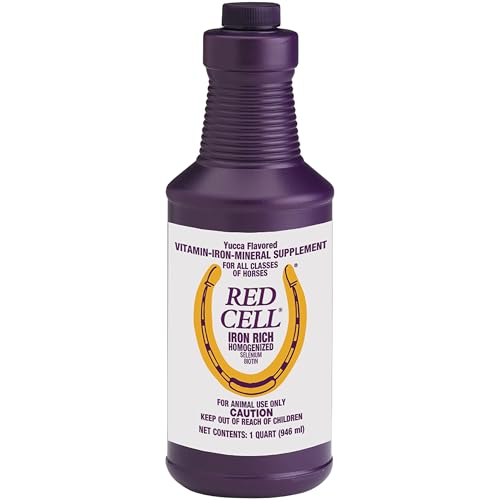 Apto para todas las edades y cargas de trabajo con Farnam Red Cell.