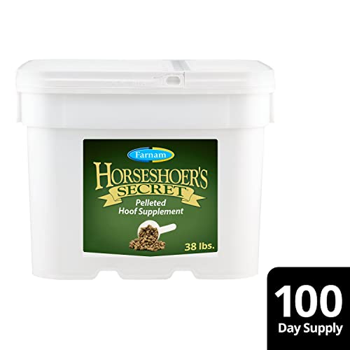 Farnam Horseshoer’s Secret suministro de 100 días para cascos.