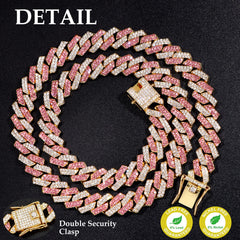 Fasdecon collar con diamantes y brillo para salidas elegantes.